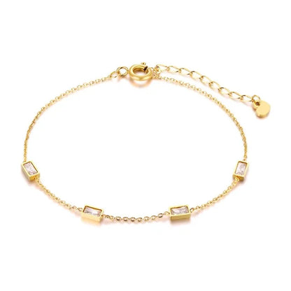 Ultra Thin Chain Bracelets - forever more jewellery