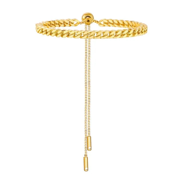 Ultra Thin Chain Bracelets - forever more jewellery